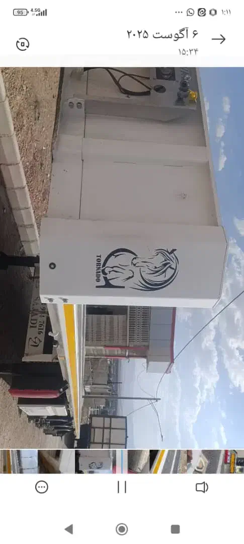 اجاره ی کفی سه محور جارولی دار درحد صفر|خدمات حمل و نقل|شهرضا, |دیوار