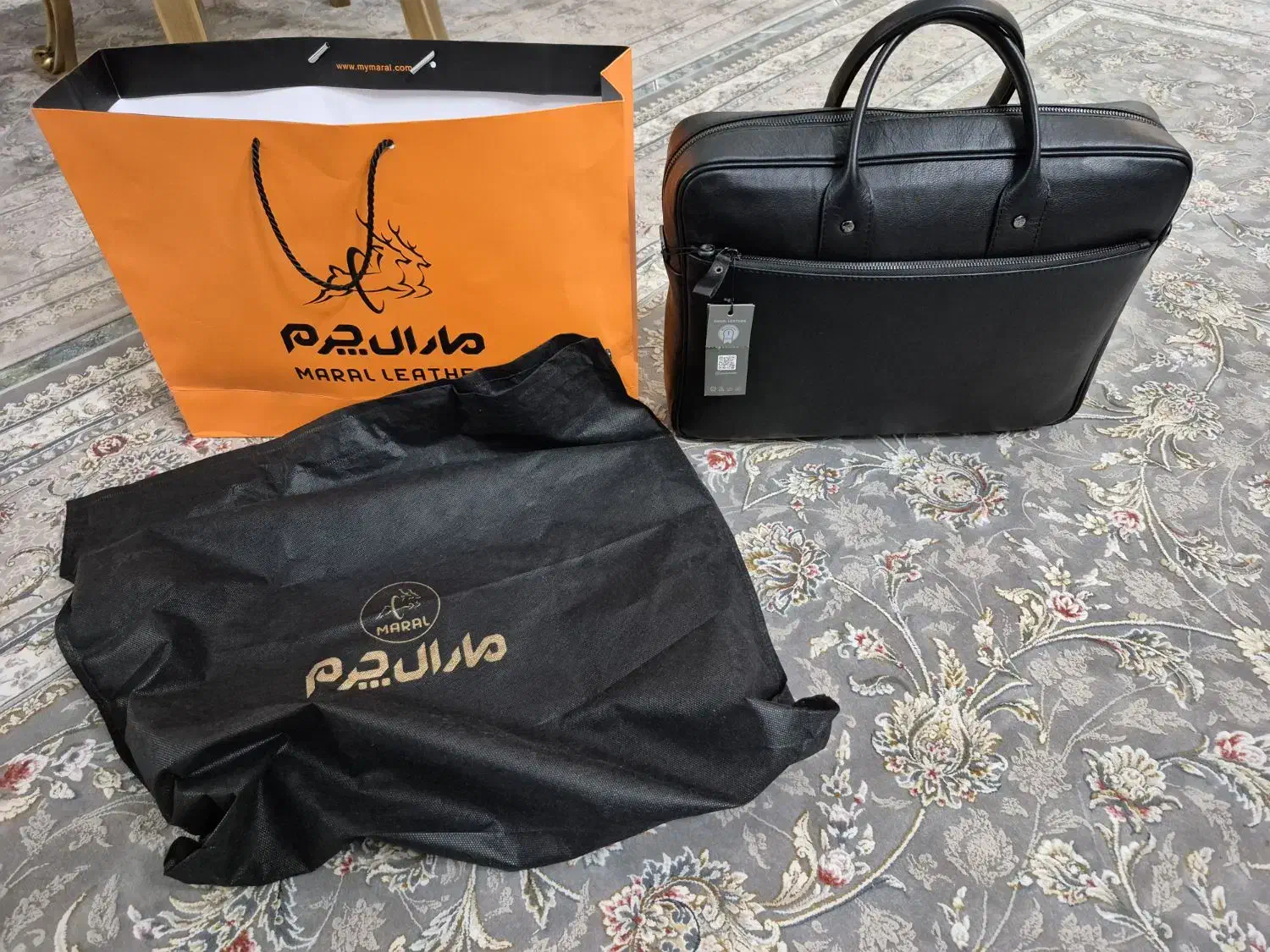 کیف چرم برند مارال چرم کاملا نو و بدون استفاده|کیف، کفش، کمربند|تهران, فلسطین (میدان انقلاب)|دیوار