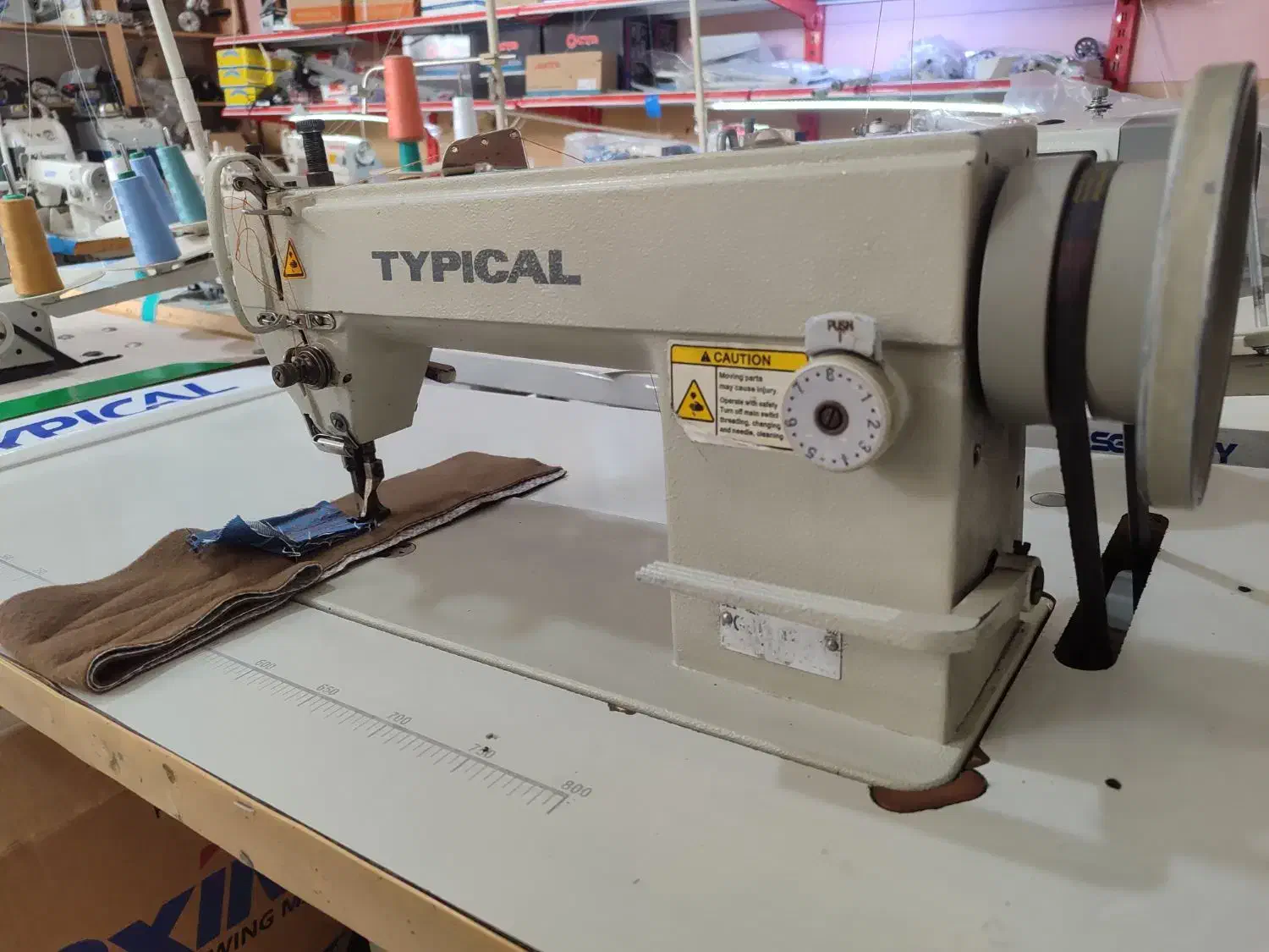 چرخ ضخیم دوز چرم دوز دوپایه تی پی کال|چرخ خیاطی و ریسندگی|کرمان, |دیوار