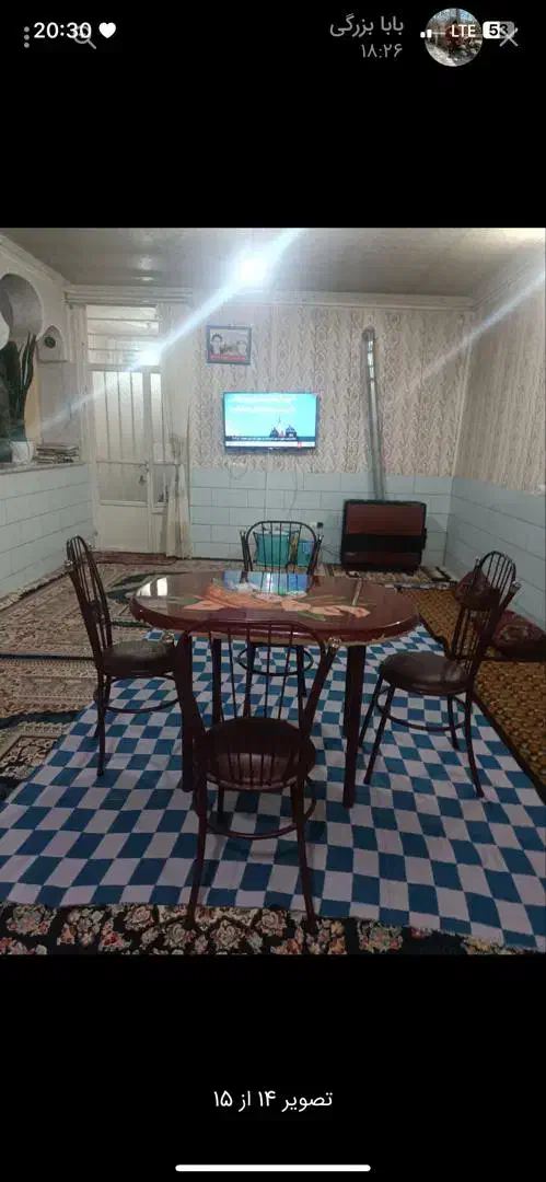 میز چهار نفره|میز و صندلی غذاخوری|زرند, |دیوار