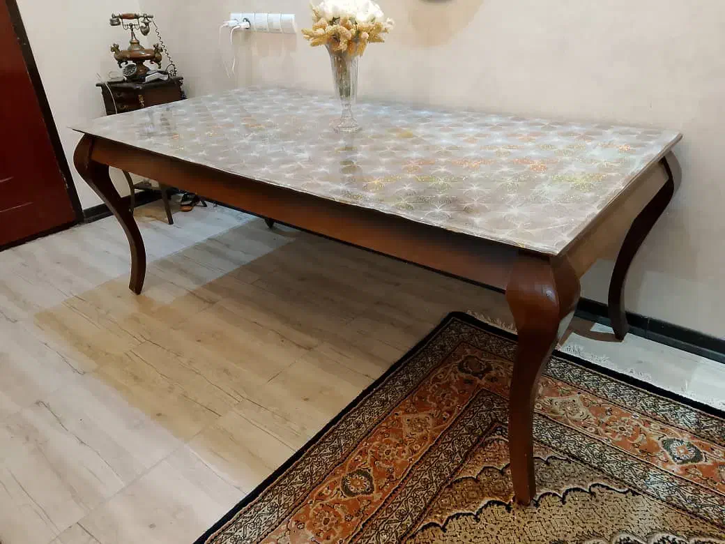 میز غذا خوری ۸ نفره|میز و صندلی غذاخوری|آفتاب, |دیوار