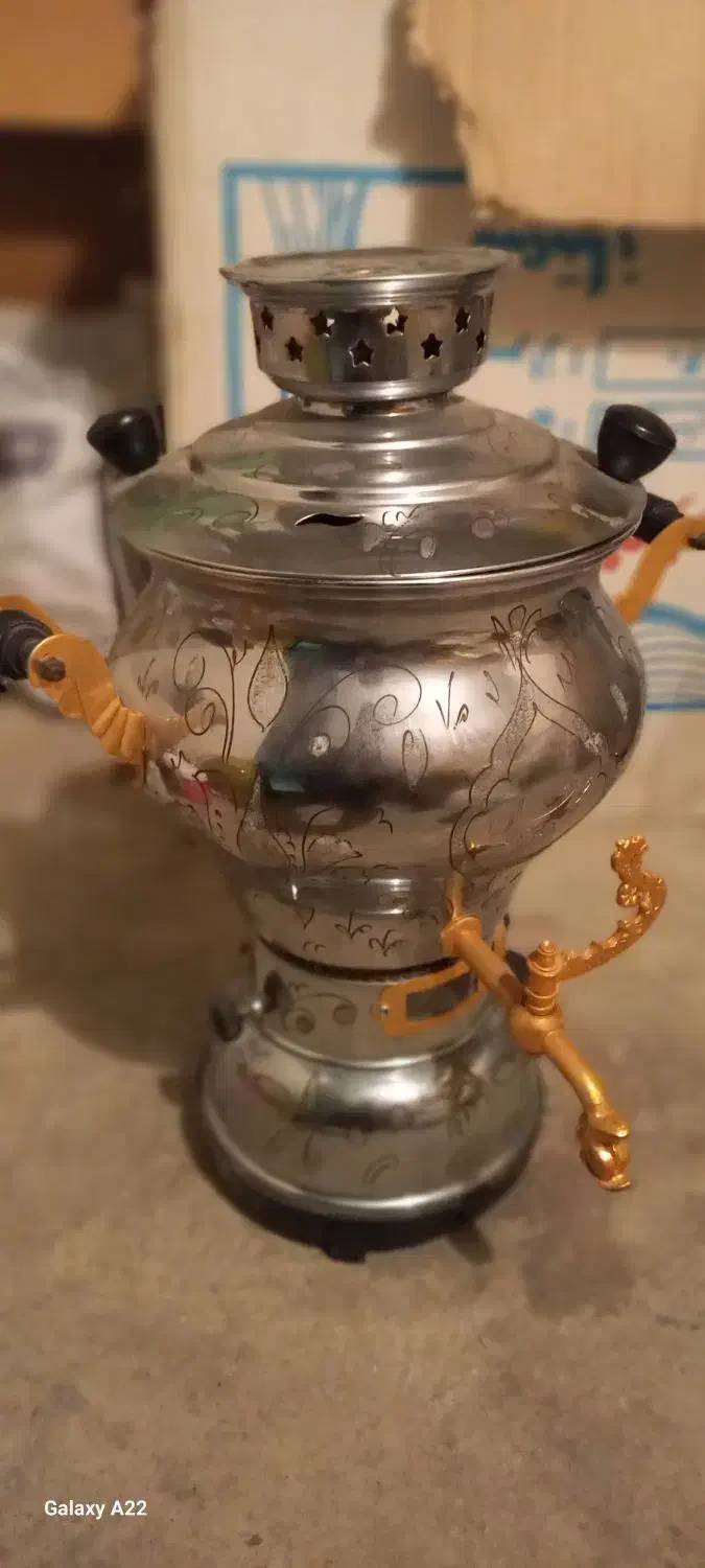 سماور گازی نو|سماور، چای‌ساز، قهوه‌ساز|گرگان, |دیوار