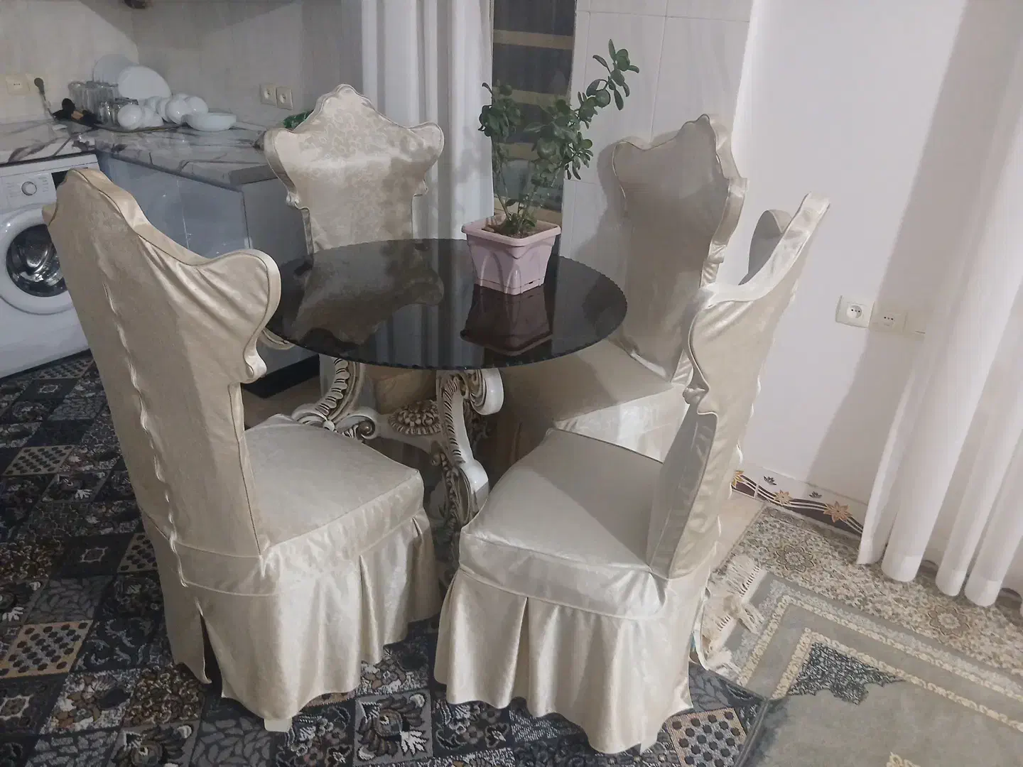 میز نهار خوری|میز و صندلی غذاخوری|کوهدشت, |دیوار