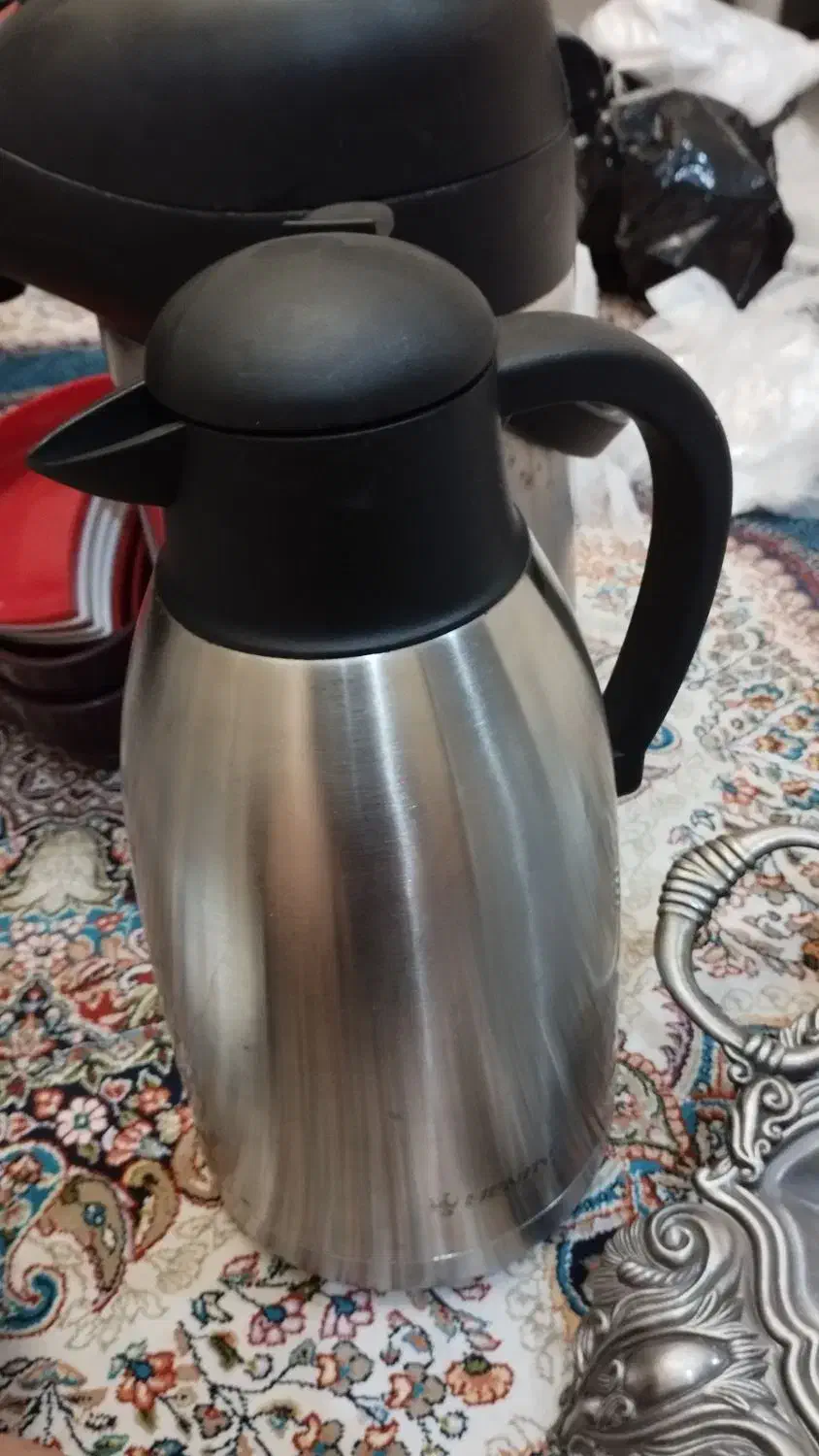 دو عدد فلاسک|ظروف نگهدارنده، پلاستیکی، یک‌بارمصرف|گلستان (تهران), |دیوار