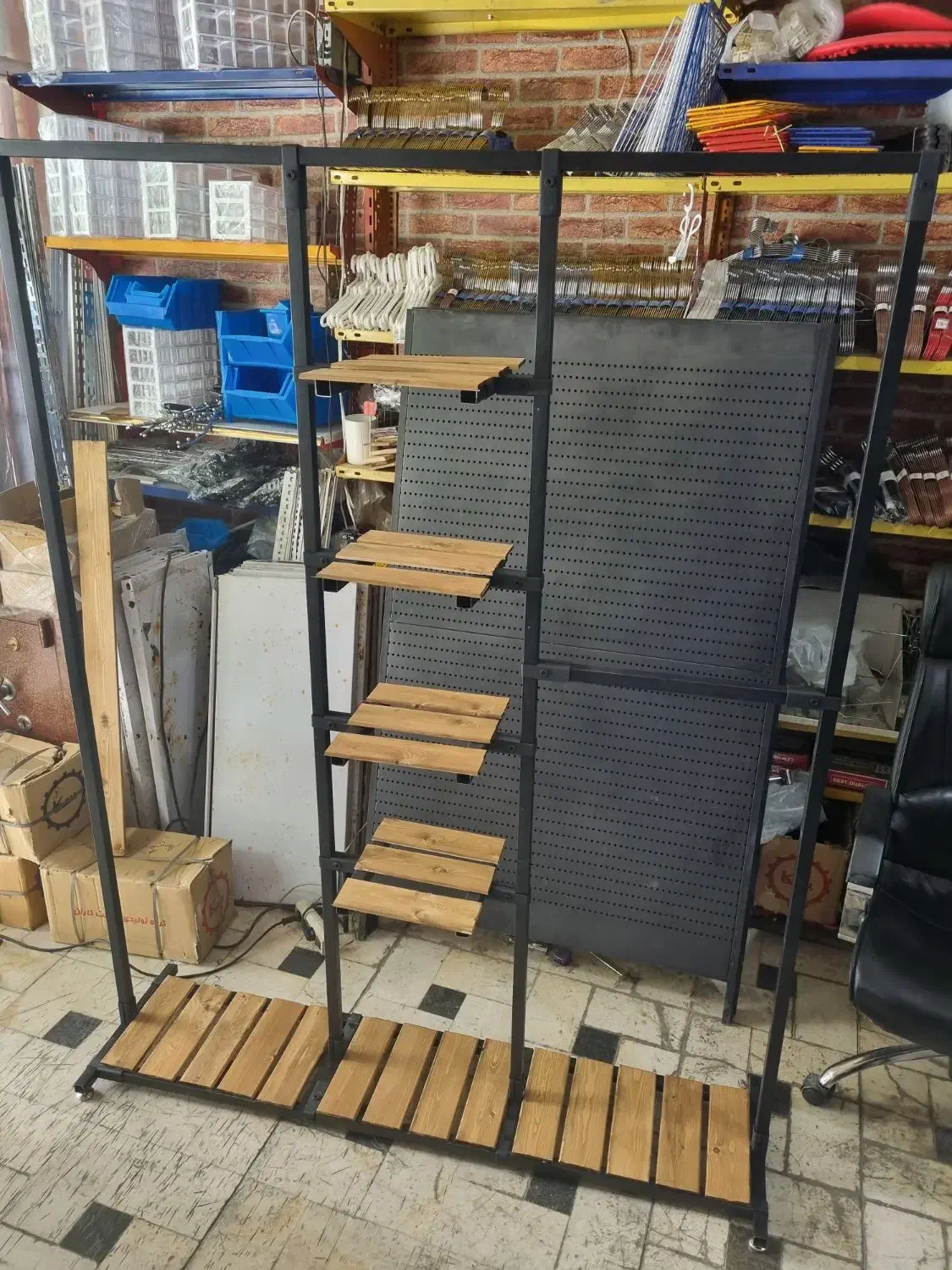 رگال پروفیل با چوب و ساده|کتابخانه، شلف، قفسههای دیواری|شاهینشهر, نظامی|دیوار