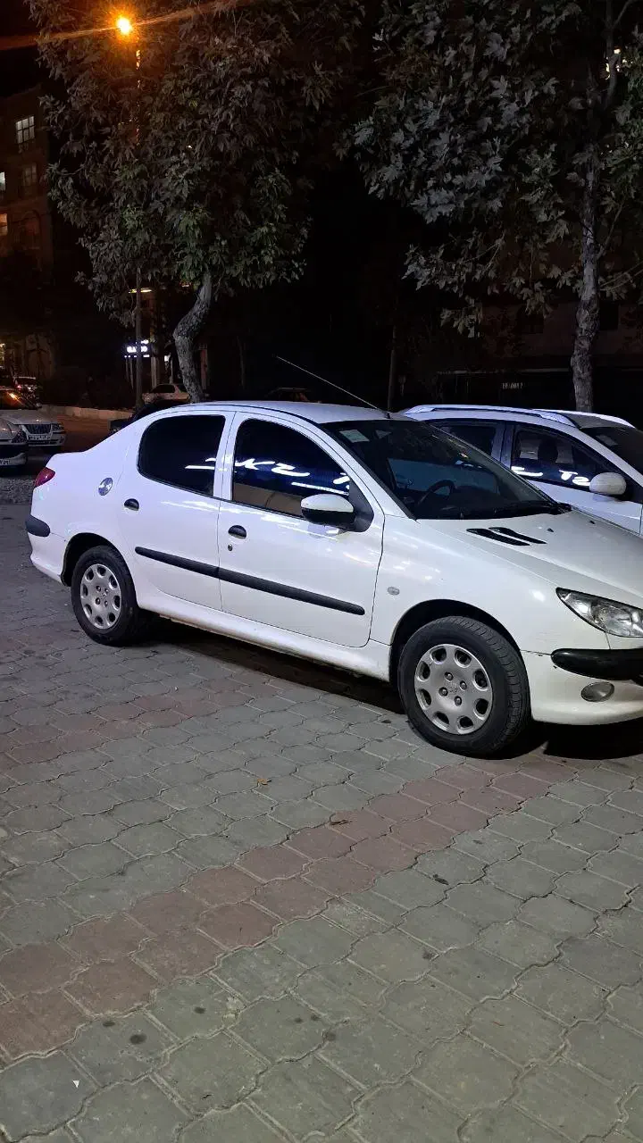 206 sd سفید|خودرو سواری و وانت|گرگان, |دیوار