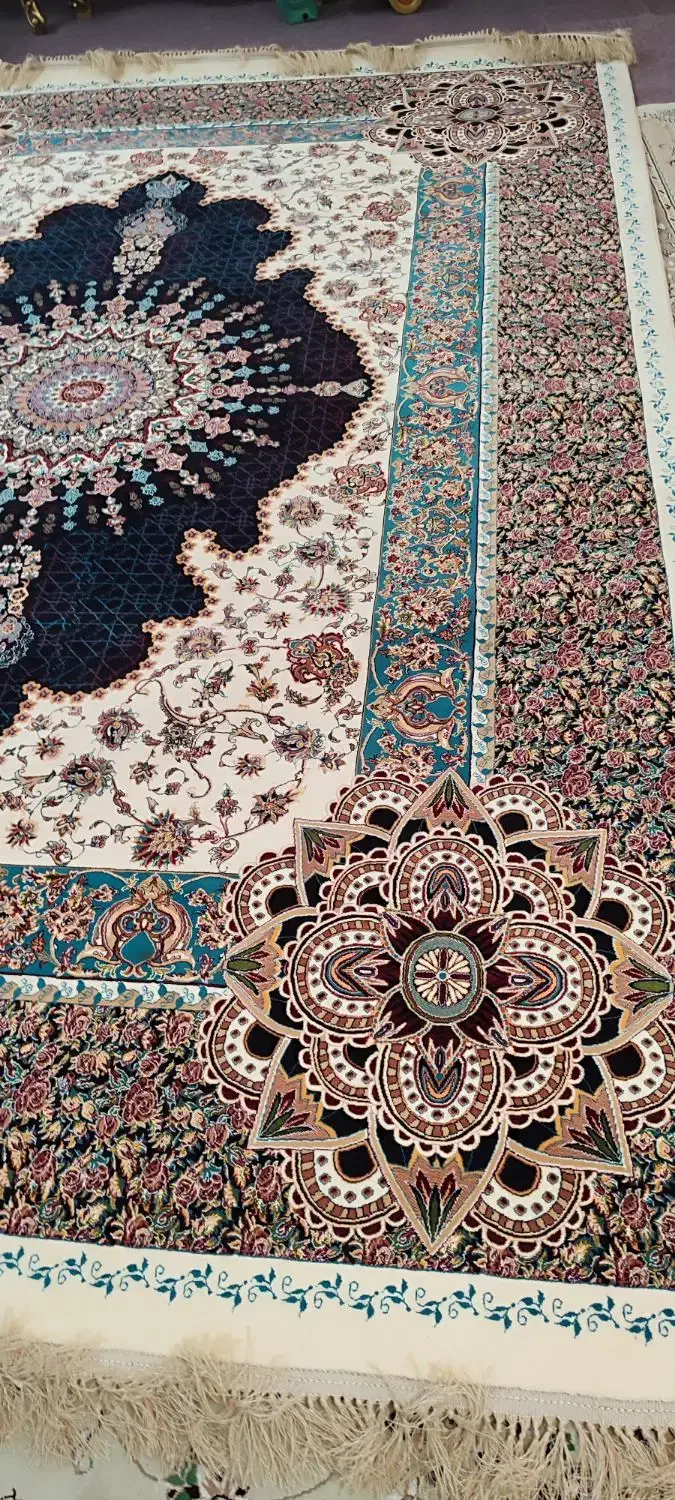 فرش  یک جفت نه متری مناسب جهزیه|فرش|قم, دورشهر|دیوار