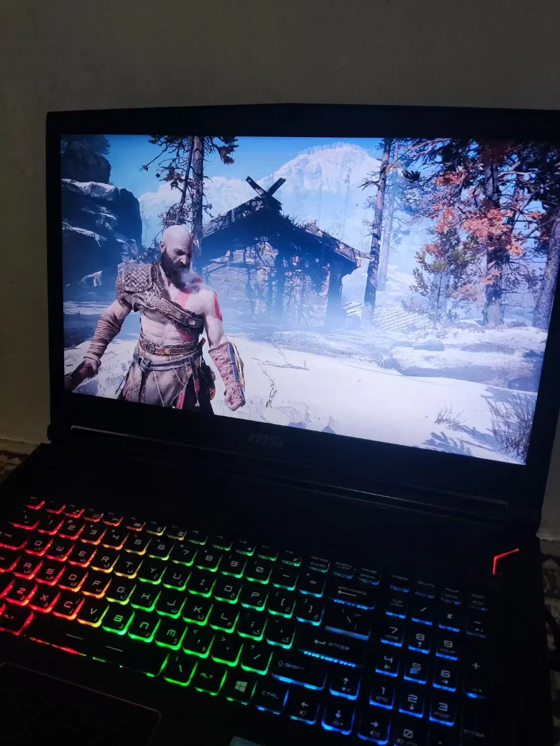 لپ تاپ گیمینگ msi  گرافیک 6 گیگ gtx 1060 و17 اینچ|رایانه همراه|شیراز, آزادگان|دیوار