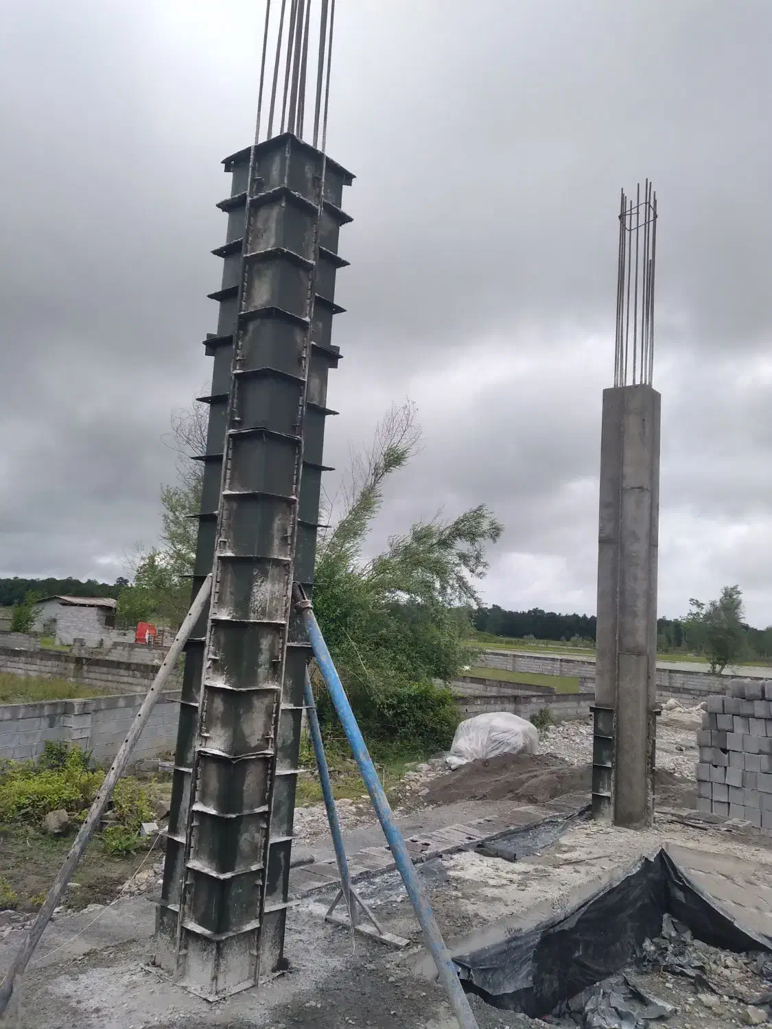 آرماتوربندی و اجرای اسکلت بتنی|خدمات پیشه و مهارت|آمل, |دیوار