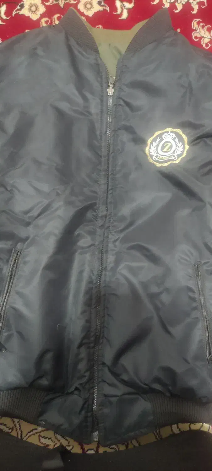 کاپشن مردانه دو رو خلبانی|لباس|مهریز, |دیوار