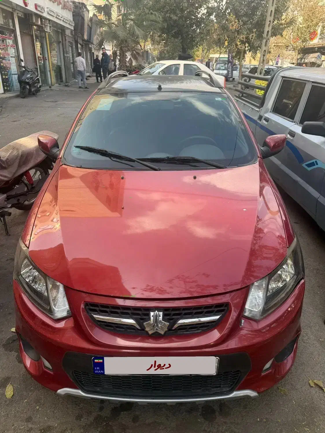 کوییک r قرمز مشکی|خودرو سواری و وانت|تهران, شارق|دیوار