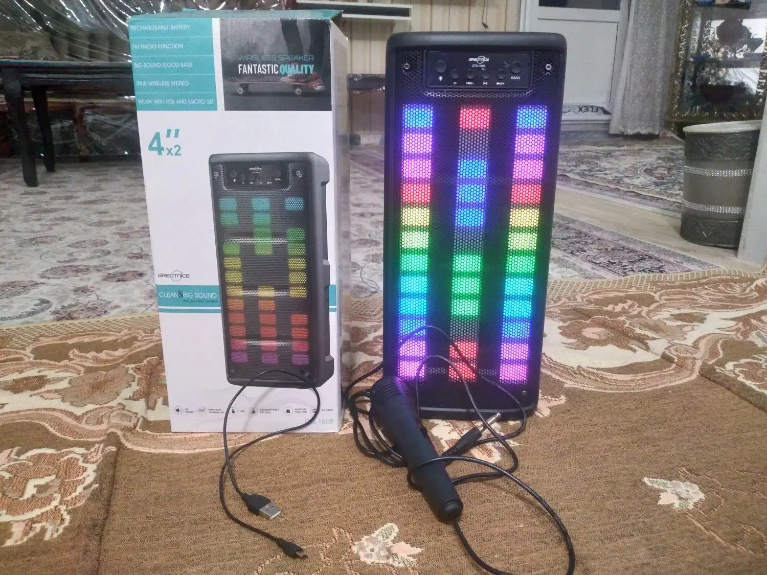 اسپیکر میکروفون دار|پخش‌کننده همراه|نهاوند, |دیوار