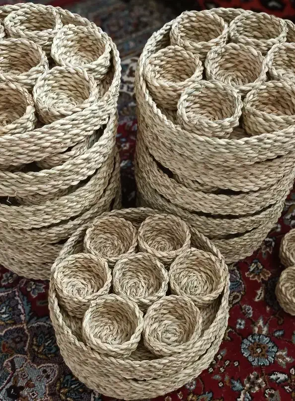 صنایع دستی ،حصیر بافی|صنایع دستی و سایر لوازم تزئینی|رشت, بلوار گیلان|دیوار