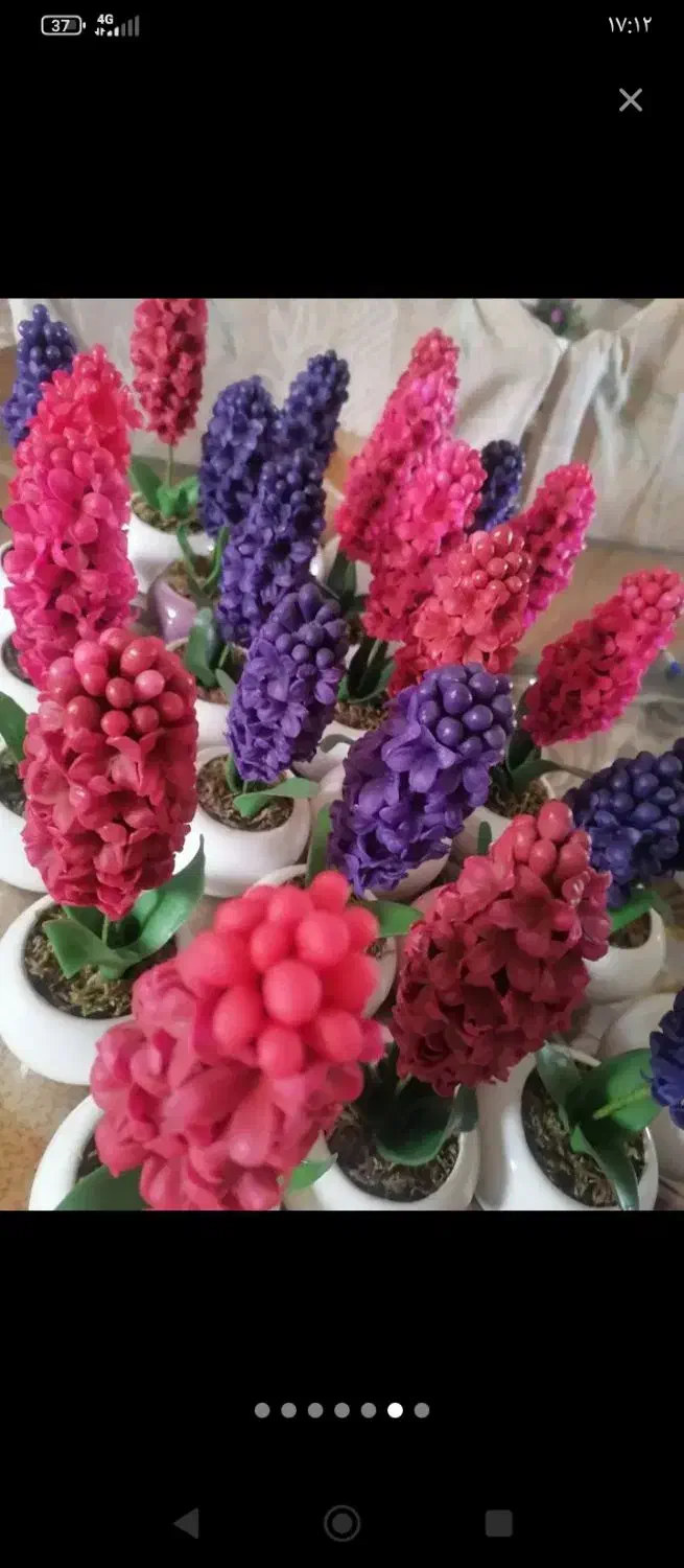 گل سنبل|گل مصنوعی|رشت, لاکان شهر|دیوار