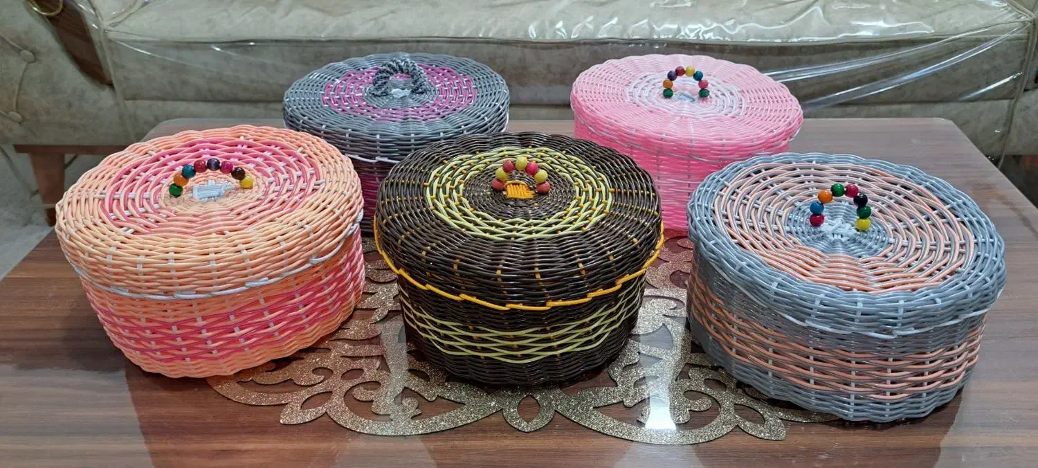 سبدحصیری ساده و خمره ای سایز بزرگ|صنایع دستی و سایر لوازم تزئینی|رباط‌کریم, رباط‌کریم|دیوار