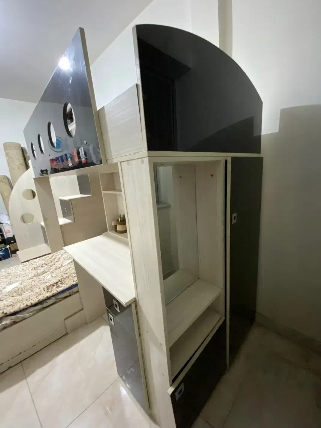 تخت خواب دو طبقه|تخت و سرویس خواب|تهران, شهرک فرهنگیان|دیوار