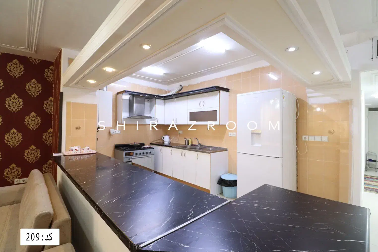 خانه مبله فرهنگشهر|اجارهٔ کوتاه‌مدت آپارتمان و سوئیت|شیراز, فرهنگ شهر|دیوار