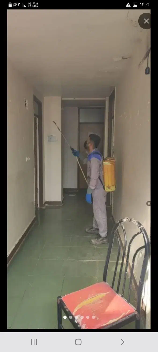 سم پاشی حرفه ای منازل ادرات و باغ و ...|خدمات نظافت|دزفول, |دیوار