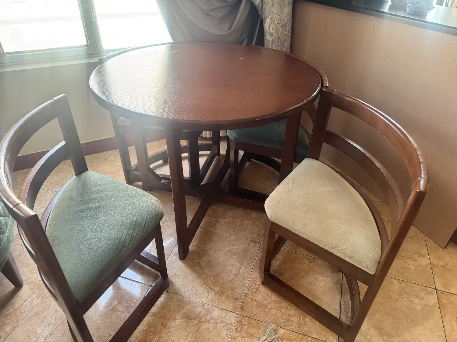 میز ناهار خوری ۴ نفره|میز و صندلی غذاخوری|فردیس, شهرک ۱۱۰|دیوار