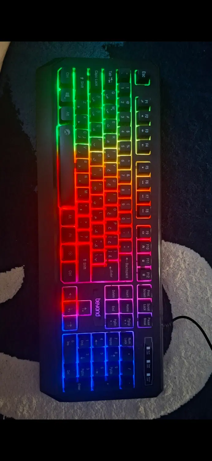 کیبورد rgb|قطعات و لوازم جانبی رایانه|تهران, گلستان (شهرک راه آهن)|دیوار