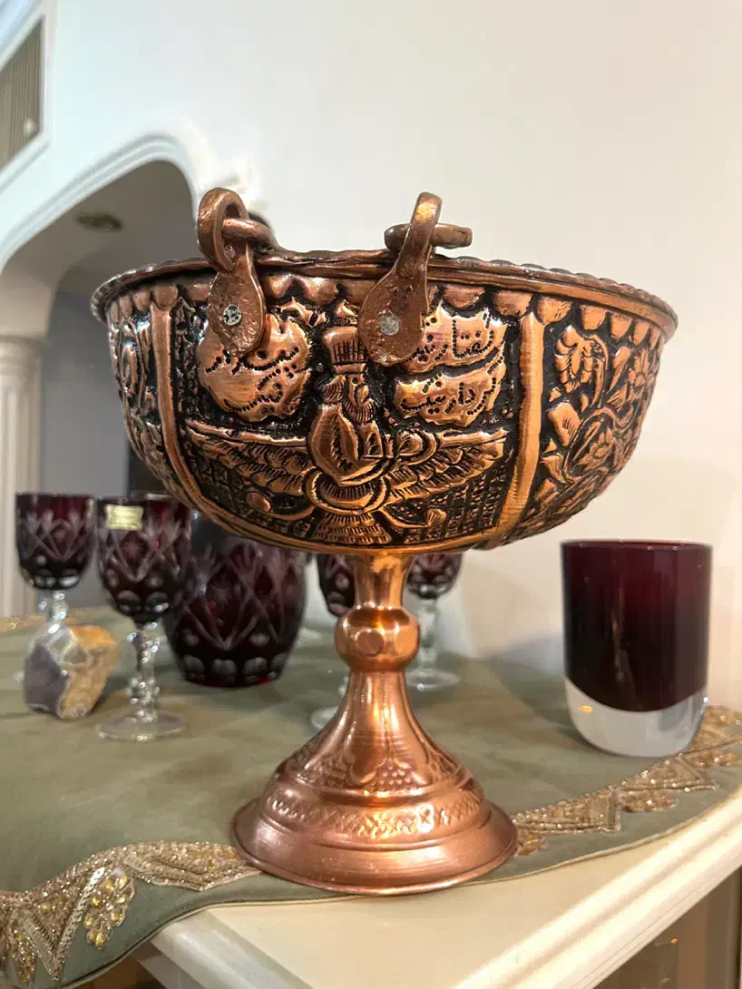 کشکول دستکوب/سیاه قلم دست|صنایع دستی و سایر لوازم تزئینی|تهران, پونک|دیوار