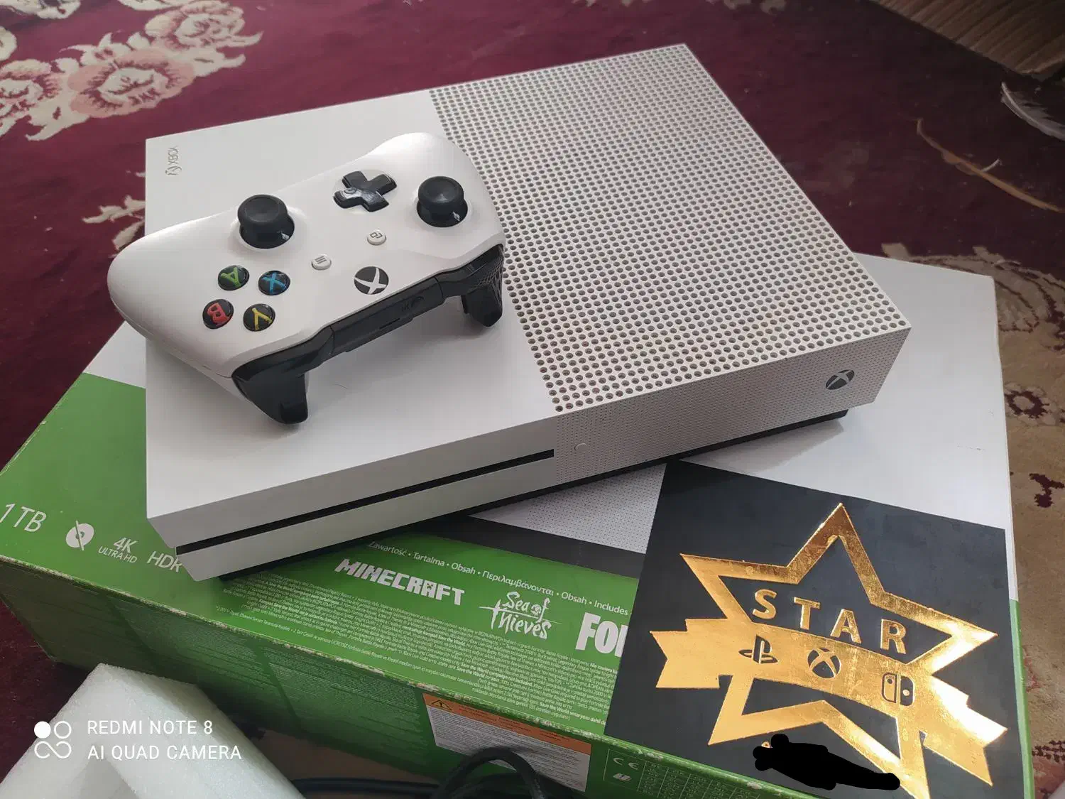 یک XBOX وان اس ۱ ترا پر بازی خوب با ۱ دسته اصلی|کنسول، بازی ویدئویی و آنلاین|مشهد, طبرسی شمالی|دیوار