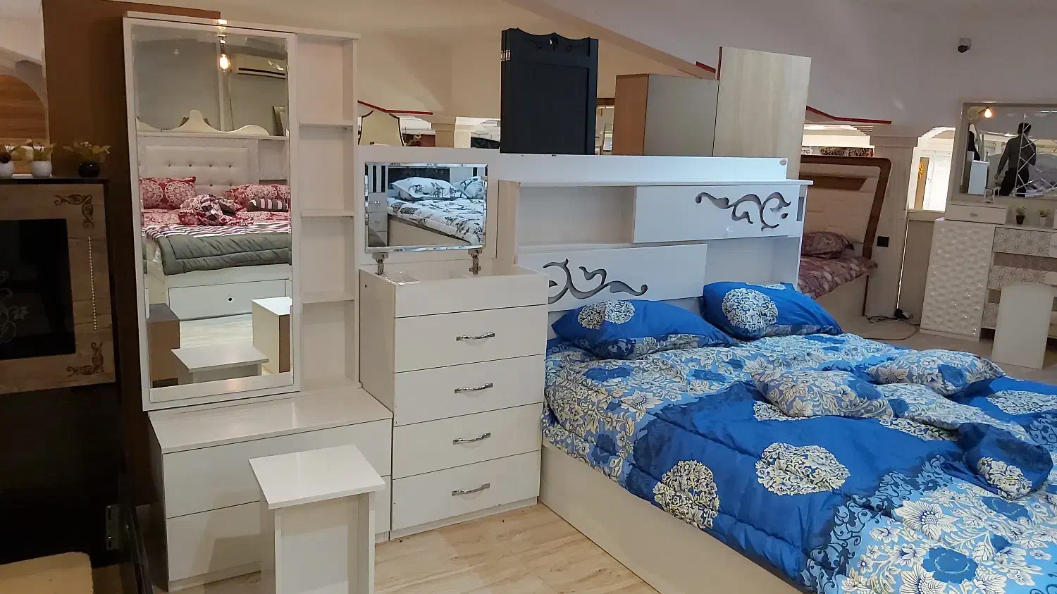 سرویس خواب دونفره|تخت و سرویس خواب|ایذه, |دیوار