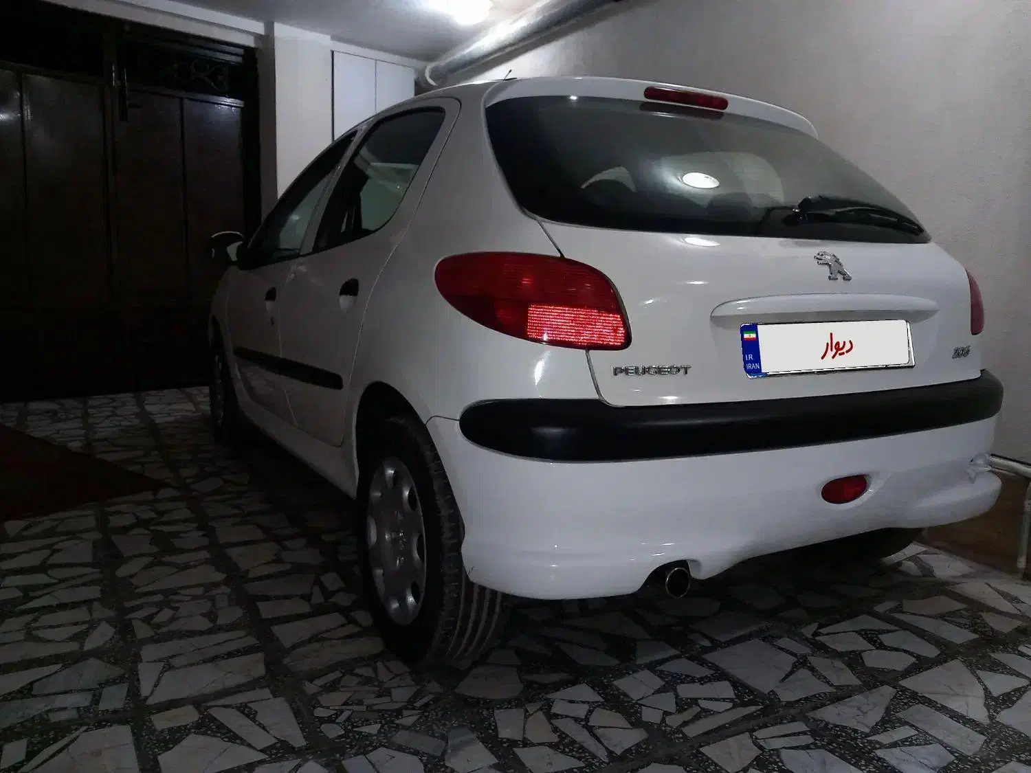 ۲۰۶ تیپ ۵|خودرو سواری و وانت|رشت, لاکان|دیوار