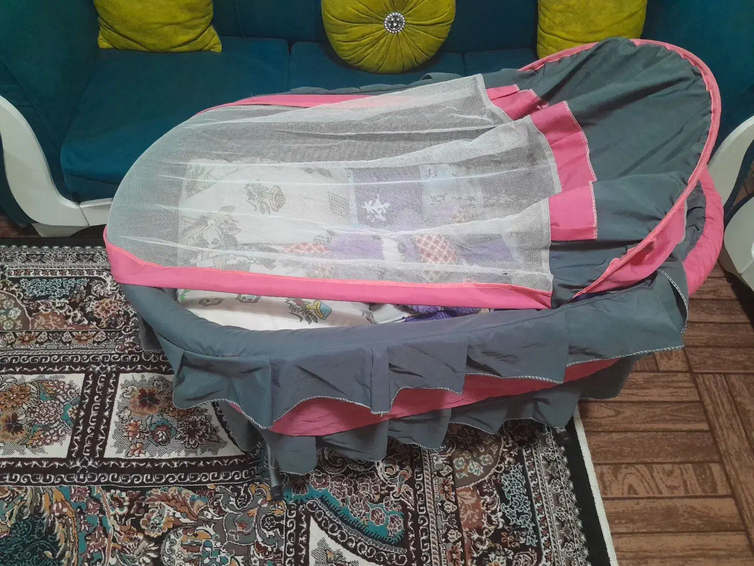 گهواره سالم|تخت و سرویس خواب|بوئین زهرا, |دیوار