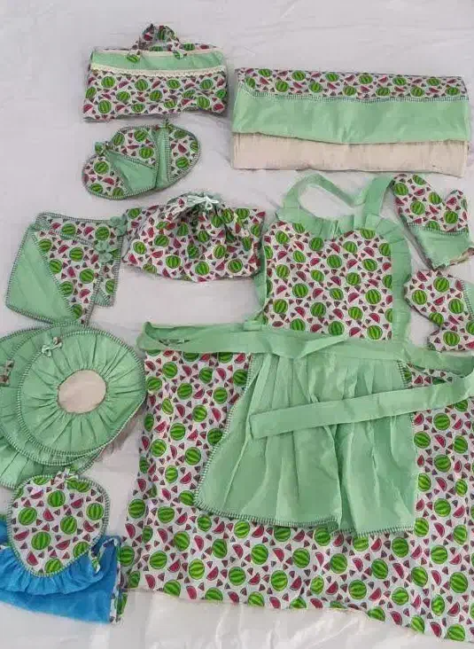 انواع سرویس آشپزخانه عروس|سفره، حوله، دستمال آشپزخانه|خرمآباد, |دیوار