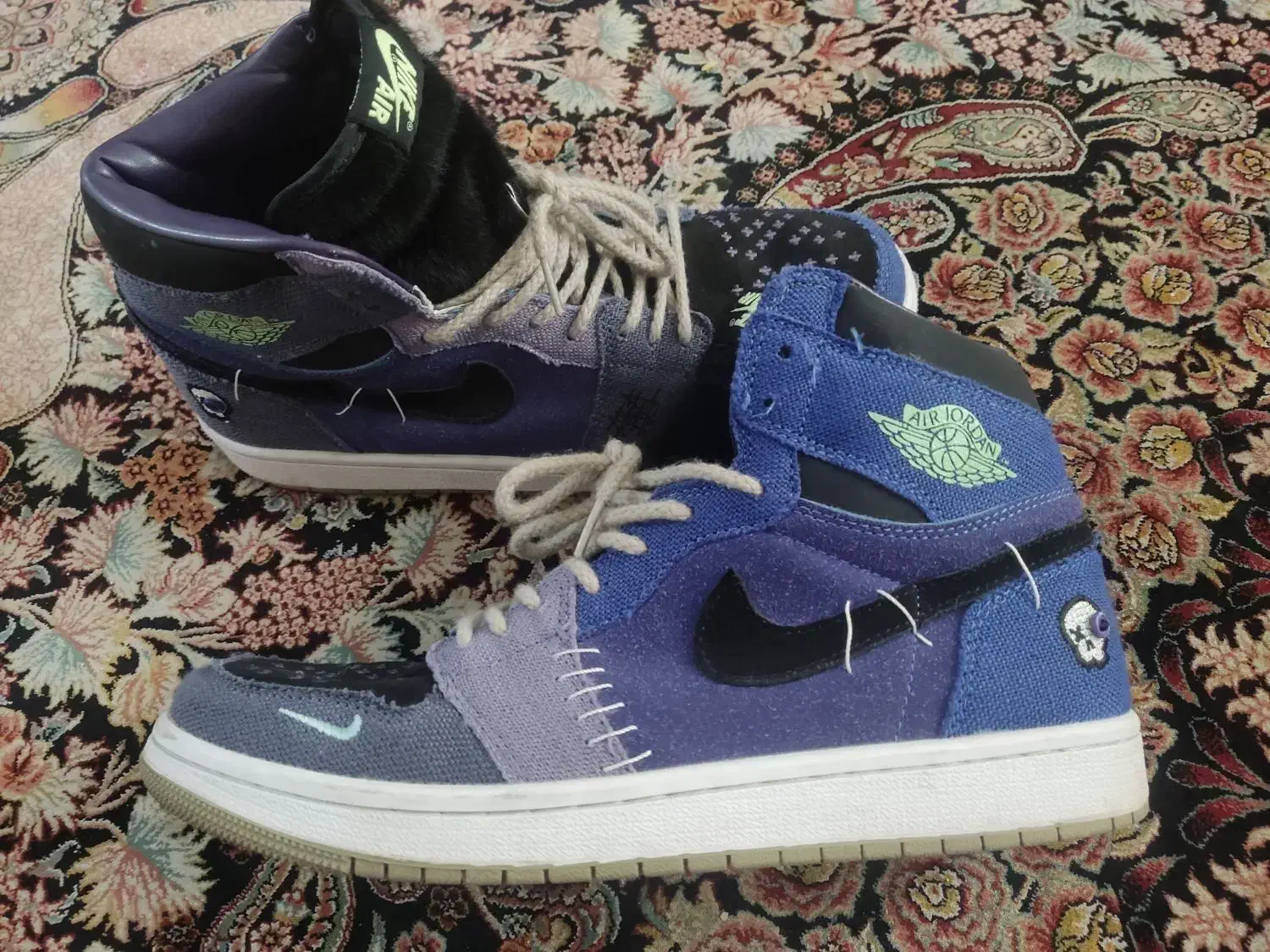 کتونی جردن۱ ساقدار vodo اورجینال|کیف، کفش، کمربند|پرند, فاز ۴|دیوار