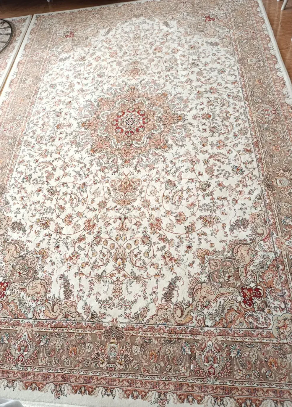 دوتخته فرش ماشینی زمرد کاشان ۷۰۰ شانه ۳×۲|فرش|ارومیه, |دیوار