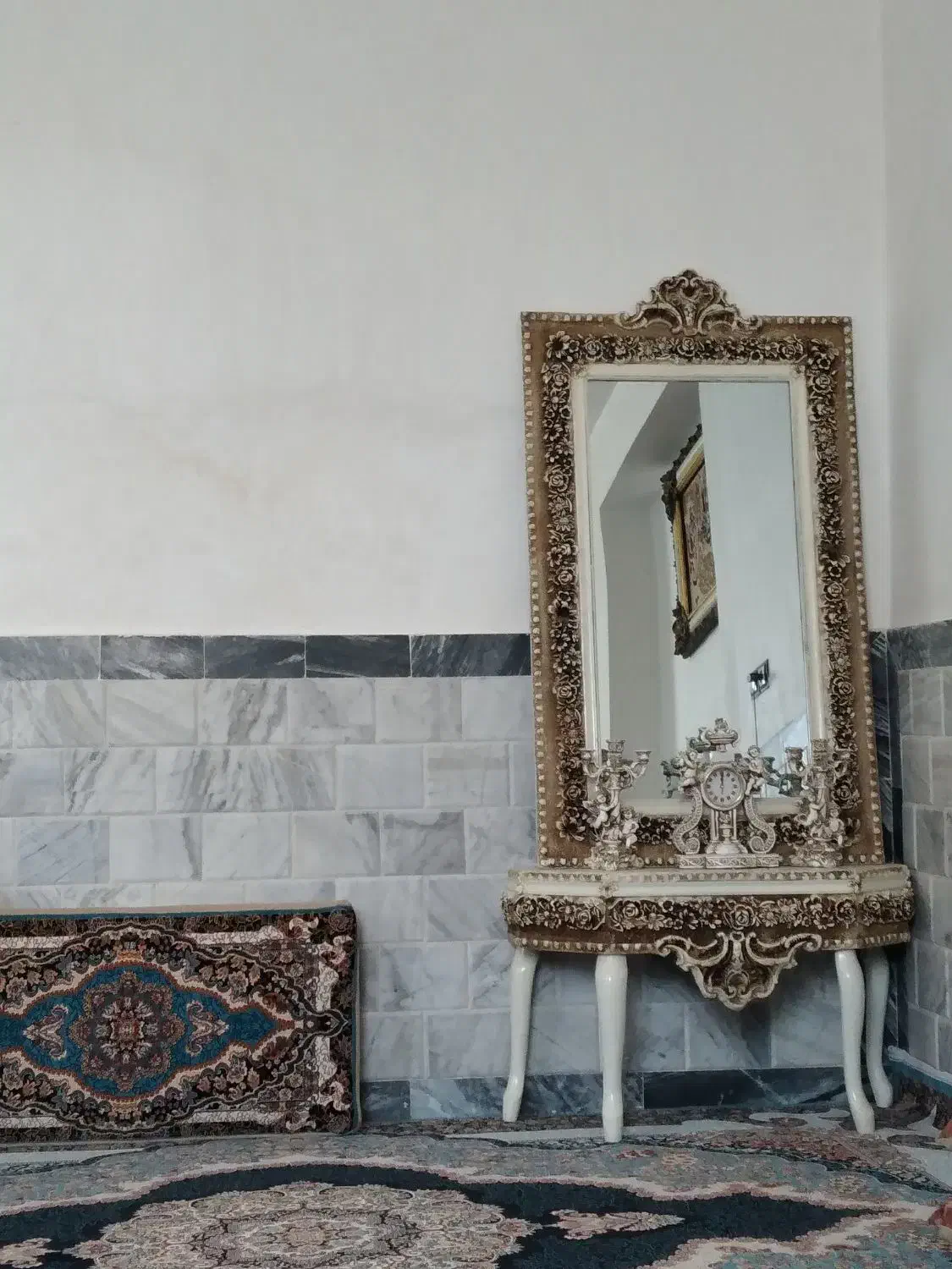 اینهشمعدان بوفه|بوفه، ویترین، کنسول|کنگاور, |دیوار