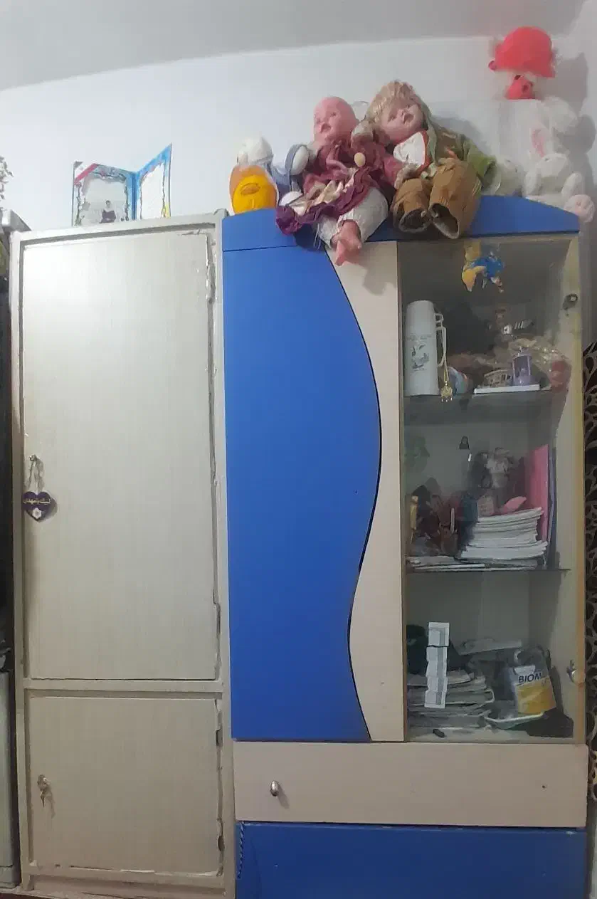 دو عدد کمد|جاکفشی، کمد، دراور|ازنا, |دیوار