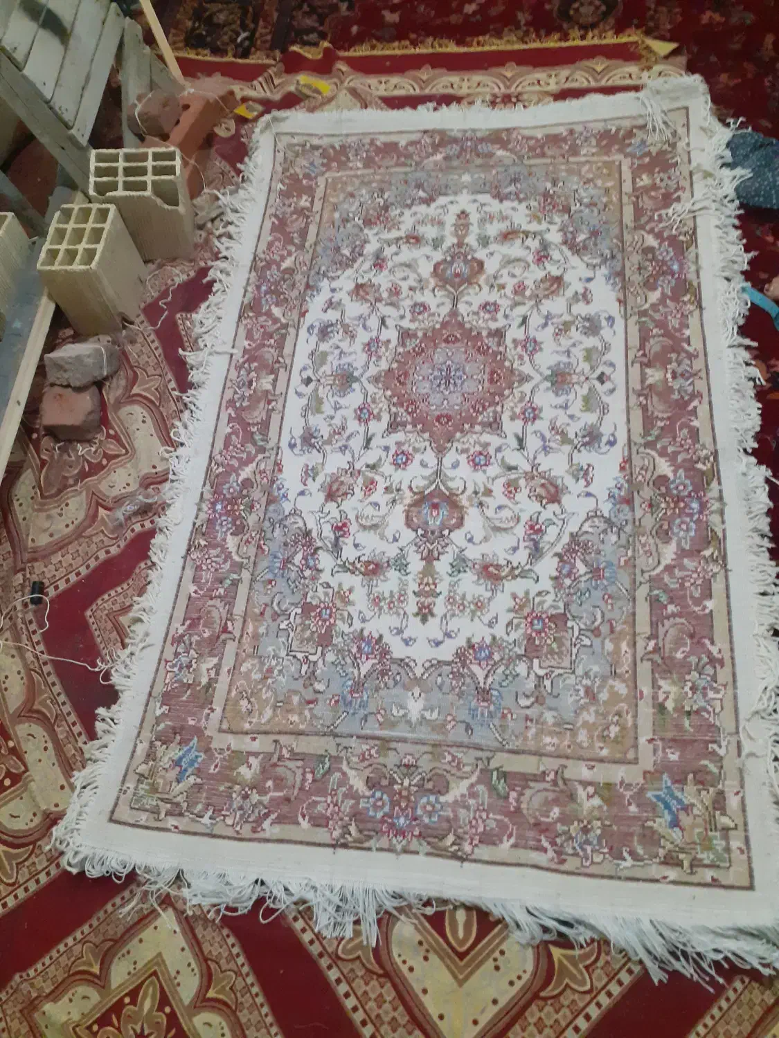 فرش قالیچه زرع نیم|فرش|بناب, |دیوار