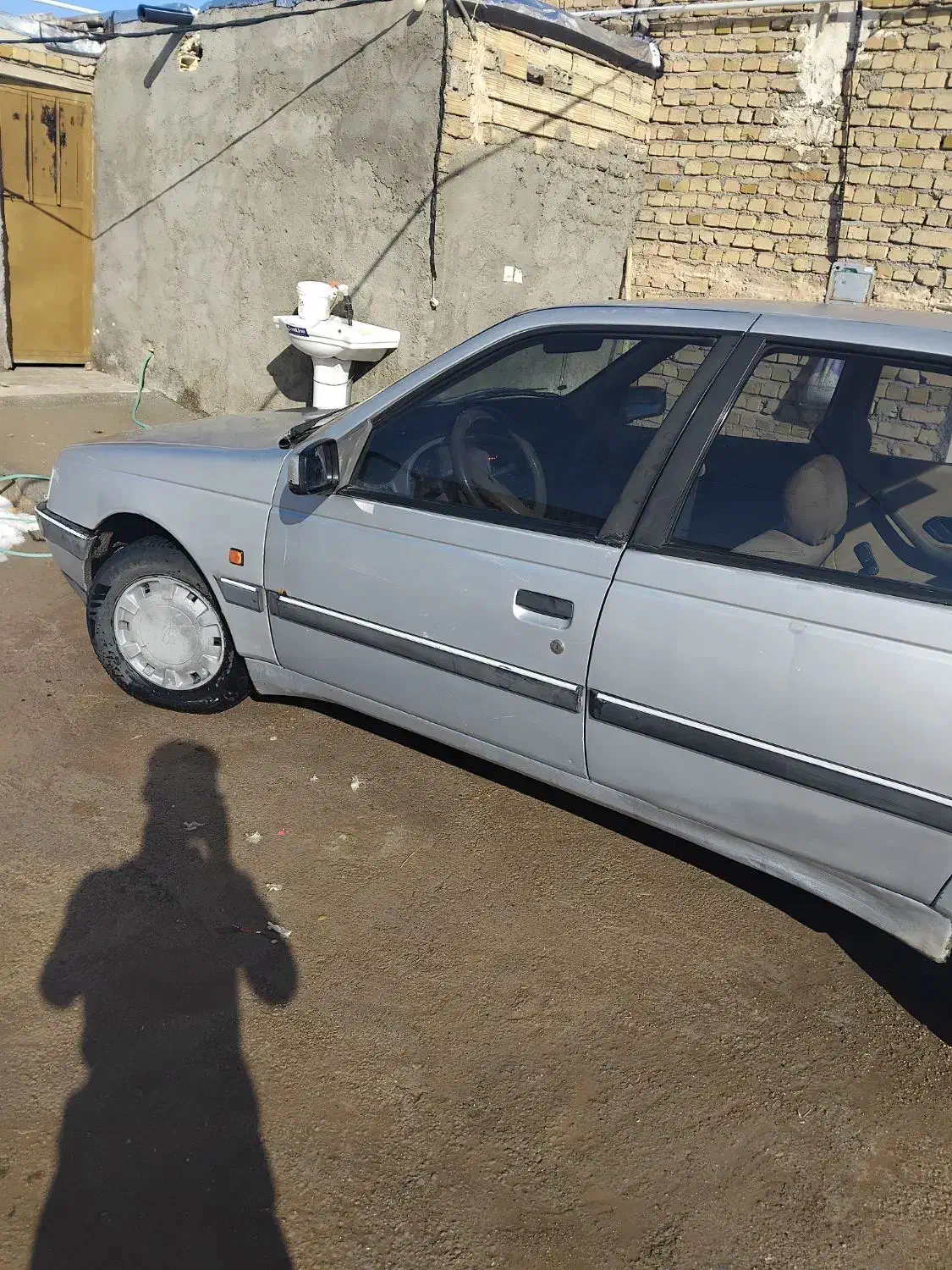 پژو۴۰۵نقره ای|خودرو کلاسیک|بزینه رود, |دیوار