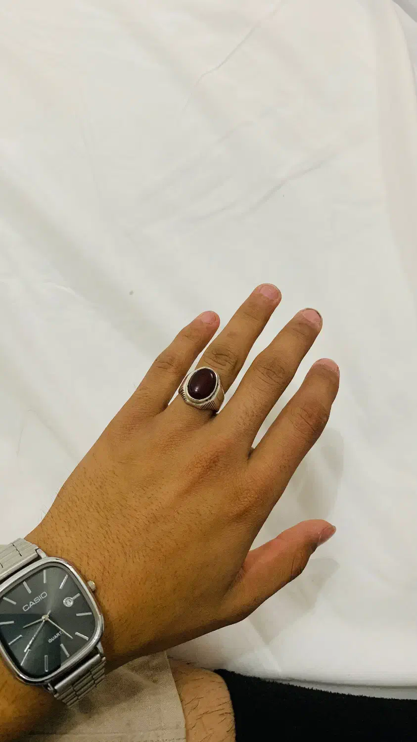 انگشتر  عقیق|جواهرات|بردسکن, |دیوار