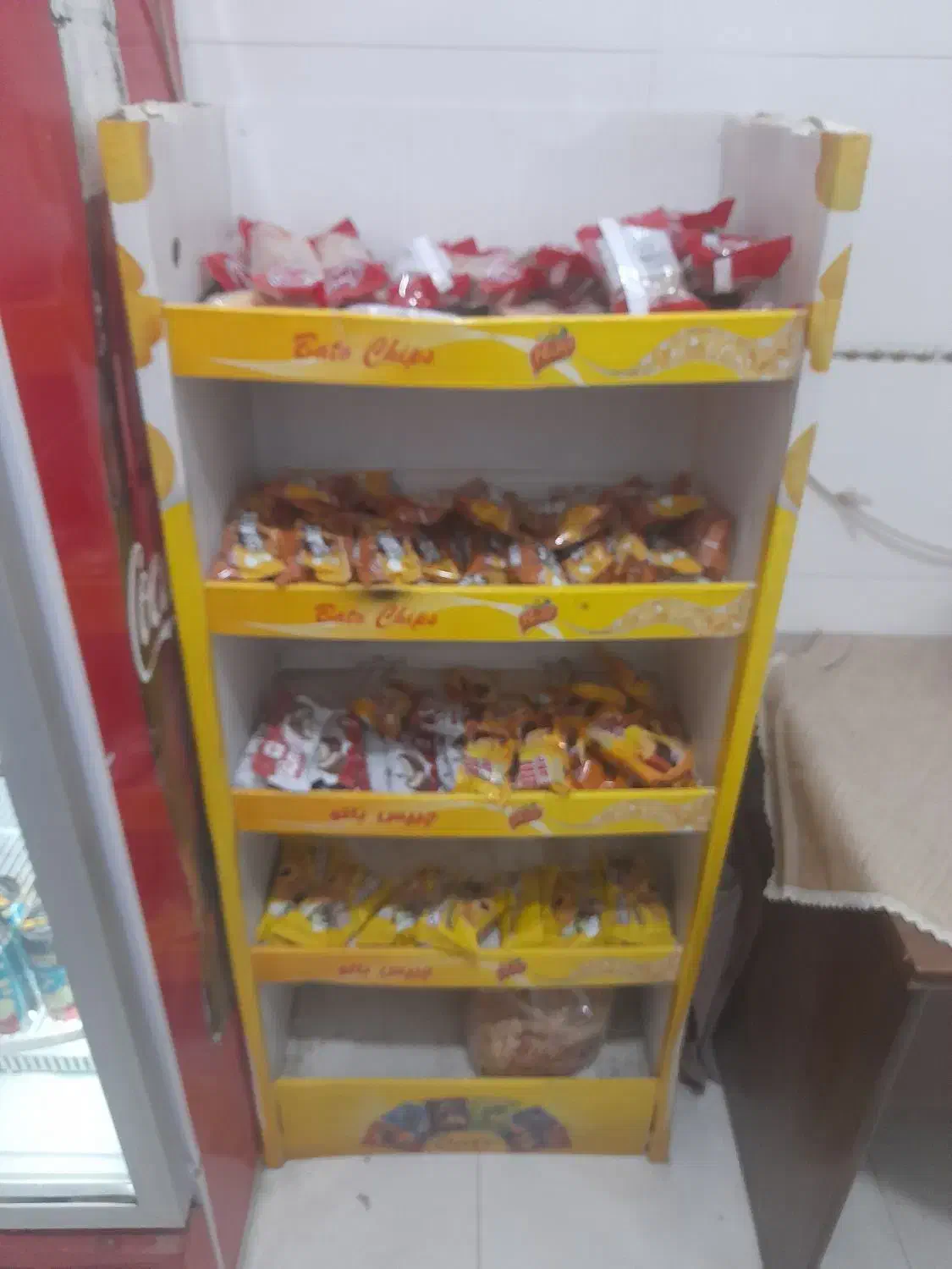 استند کارتنی برای چیپس و پفک|فروشگاه و مغازه|نیشابور, فردوسی جنوبی|دیوار