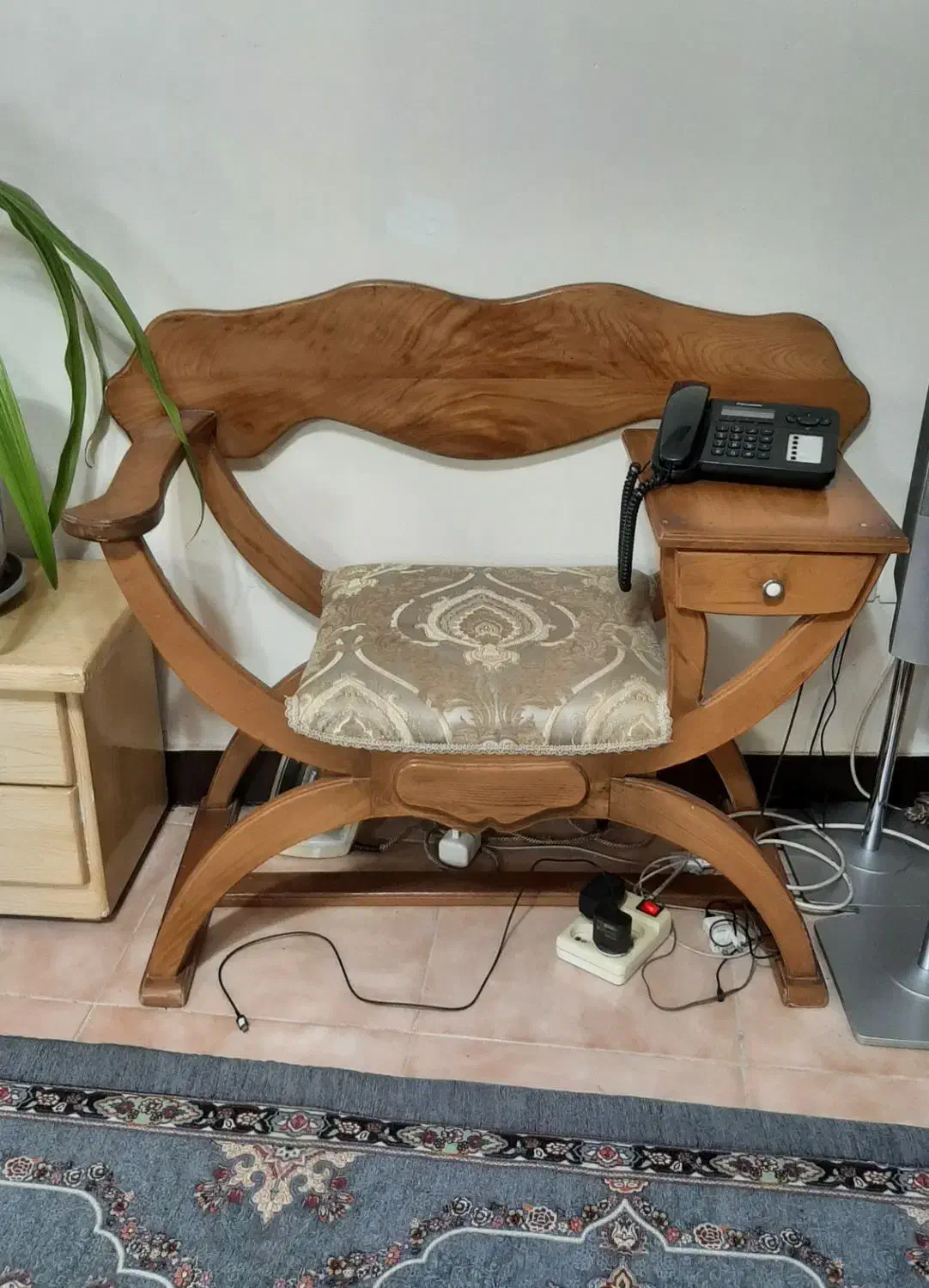 میز تلفن دست ساز چوبی|میز تلفن|شیراز, دینکان|دیوار