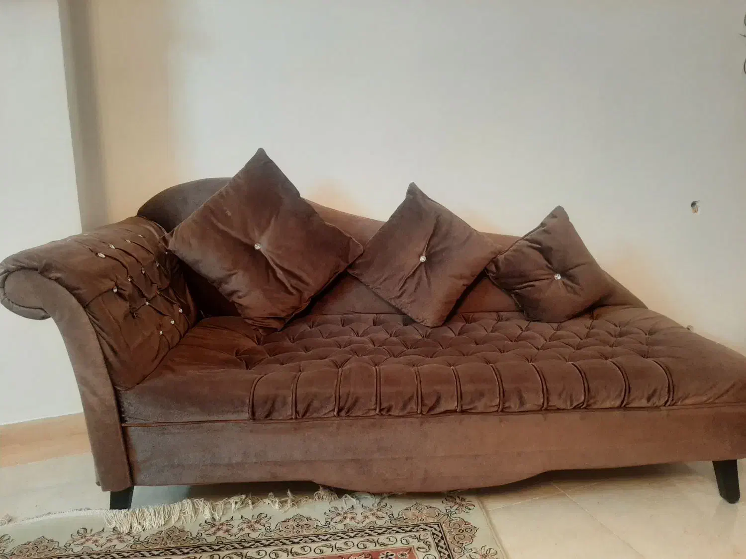 مبل هفت نفره شزلون و بوفه|مبلمان خانگی و میز عسلی|مهدی شهر, |دیوار