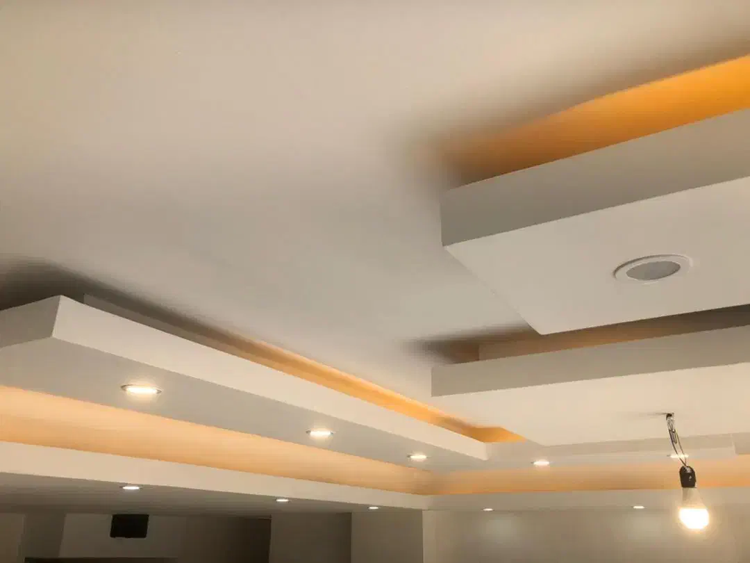 کنافکاری سقف کاذب کناف ایران + برقکاری نقاشی|خدمات پیشه و مهارت|اردبیل, |دیوار