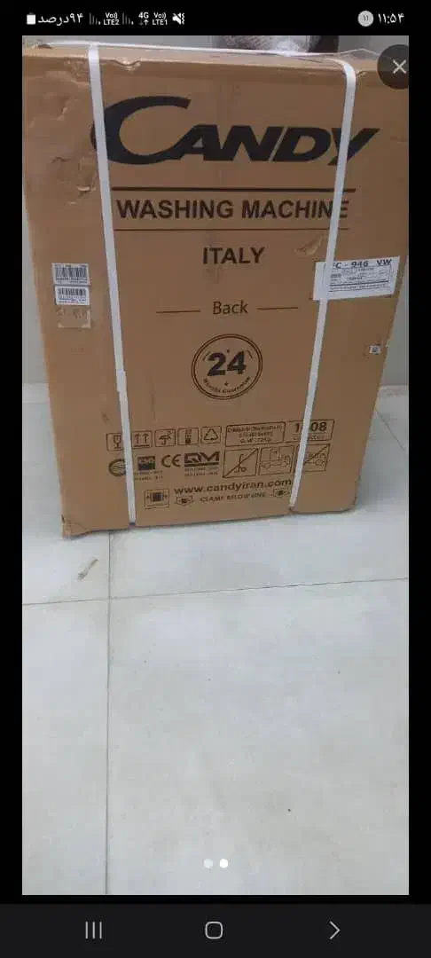 فروش سه عددلباسشویی نوپلمپ مارکcandyرنگ سفید|ماشین لباسشویی و خشک‌کن لباس|صدرا-فارس, فاز ۱|دیوار