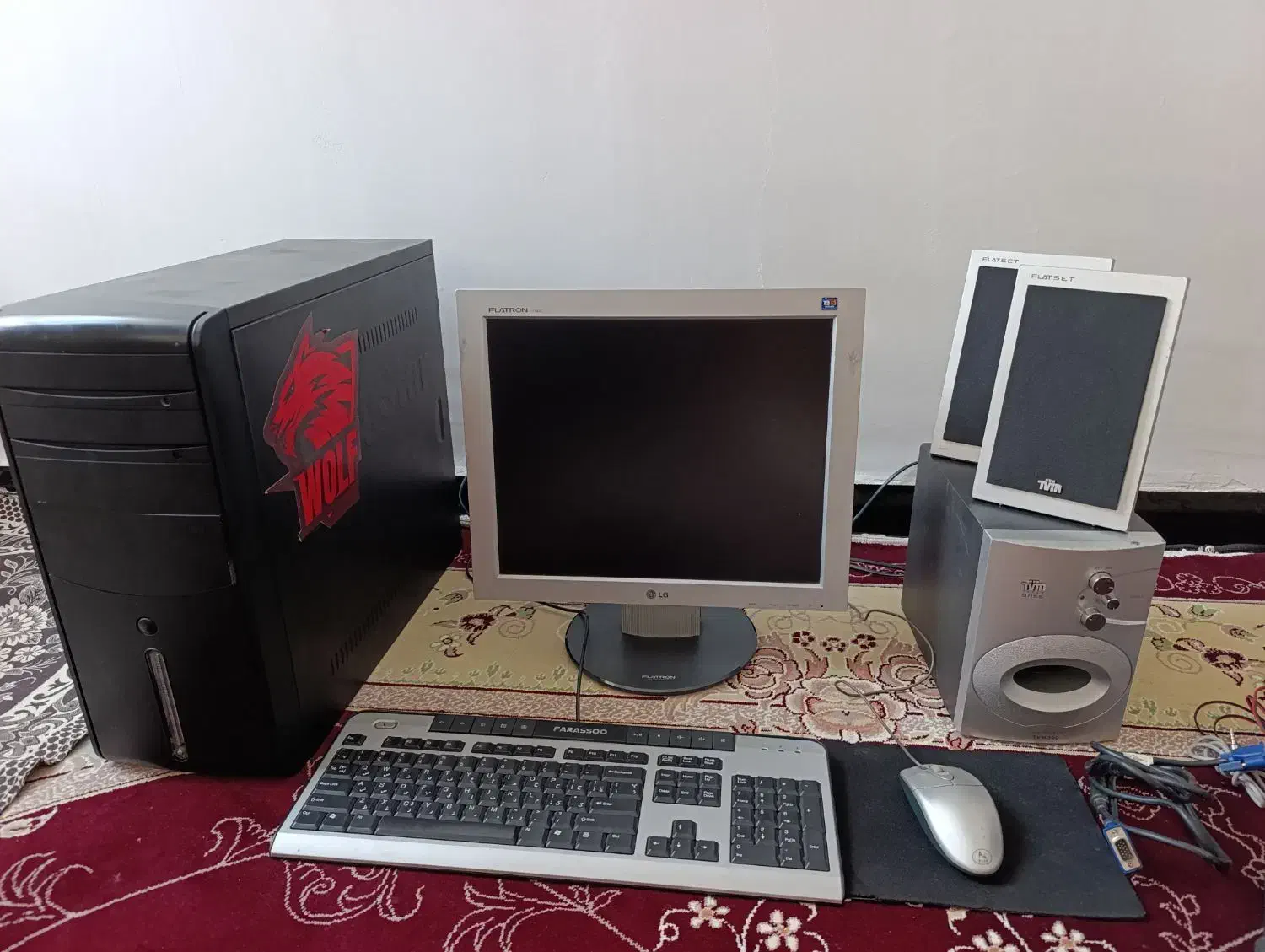 کامپیوتر سالم با تمام وسایل|رایانه رومیزی|خرمآباد, |دیوار