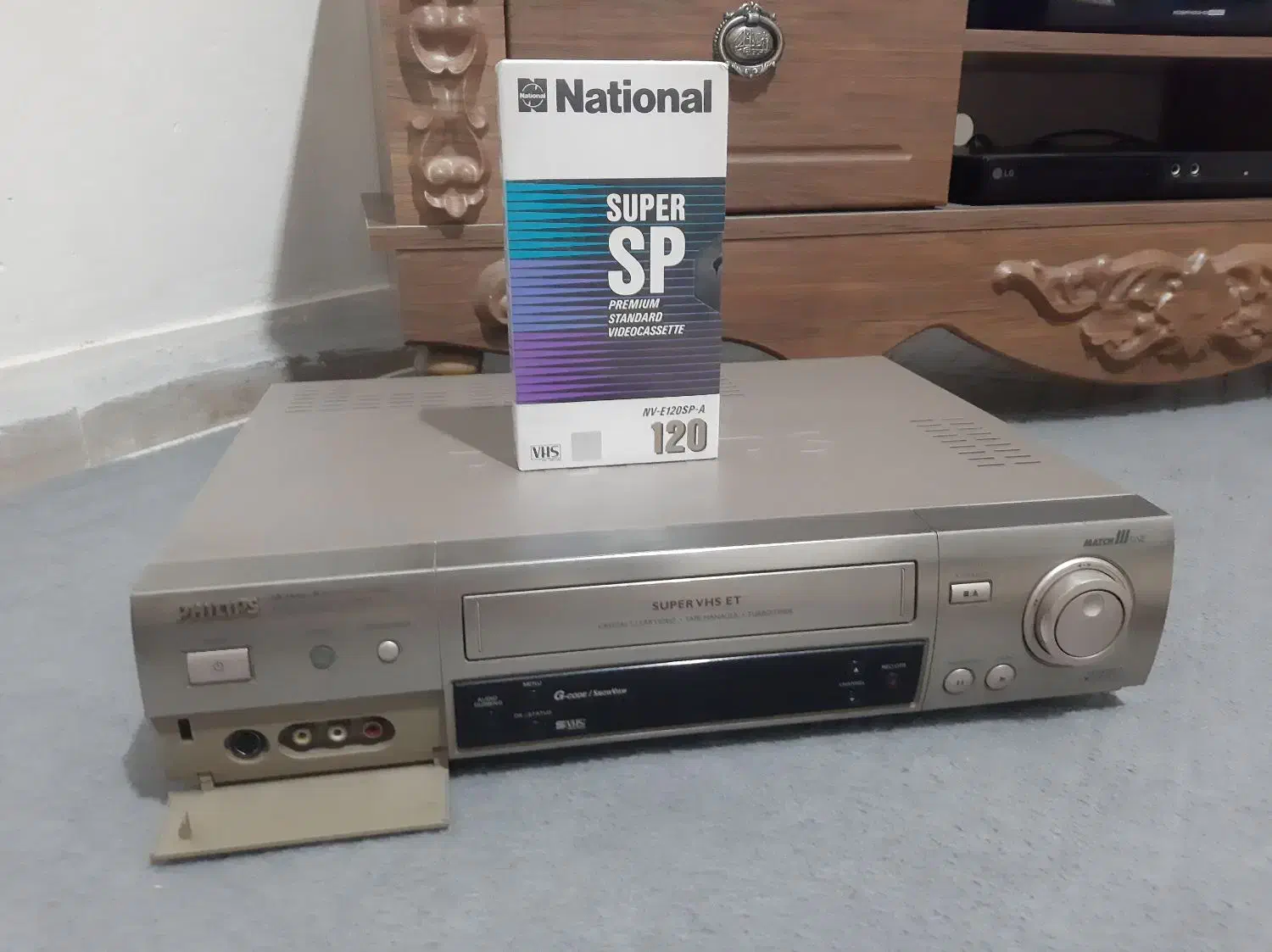 ویدئو فیلیپس  SVHS|پخش‌کننده DVD و ویدیو|کرمانشاه, |دیوار