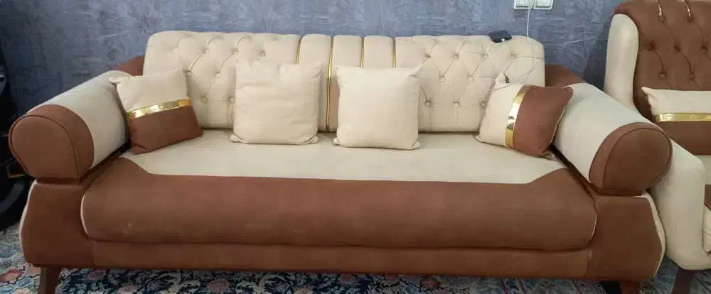 مبل ده نفره|مبلمان خانگی و میز عسلی|مرودشت, فاز دوم شهرک فرهنگیان|دیوار