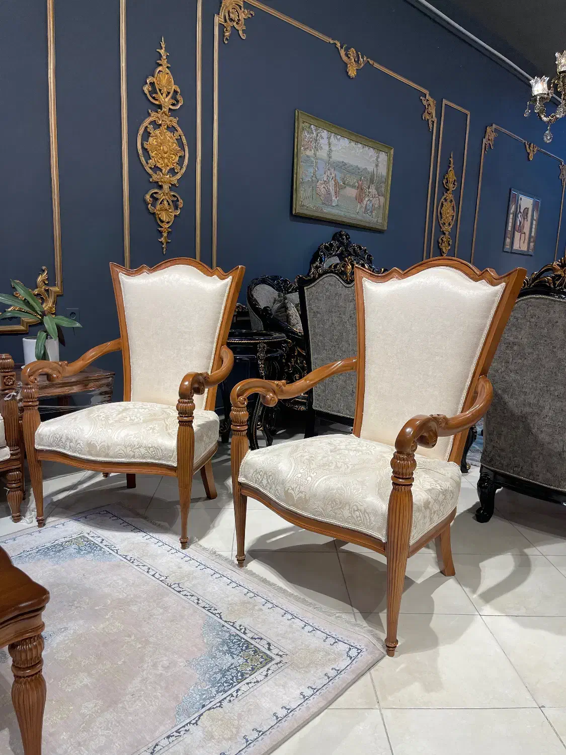 مبل استیل و سلطنتی مدل سیروان|مبلمان خانگی و میز عسلی|مشهد, وکیلآباد|دیوار