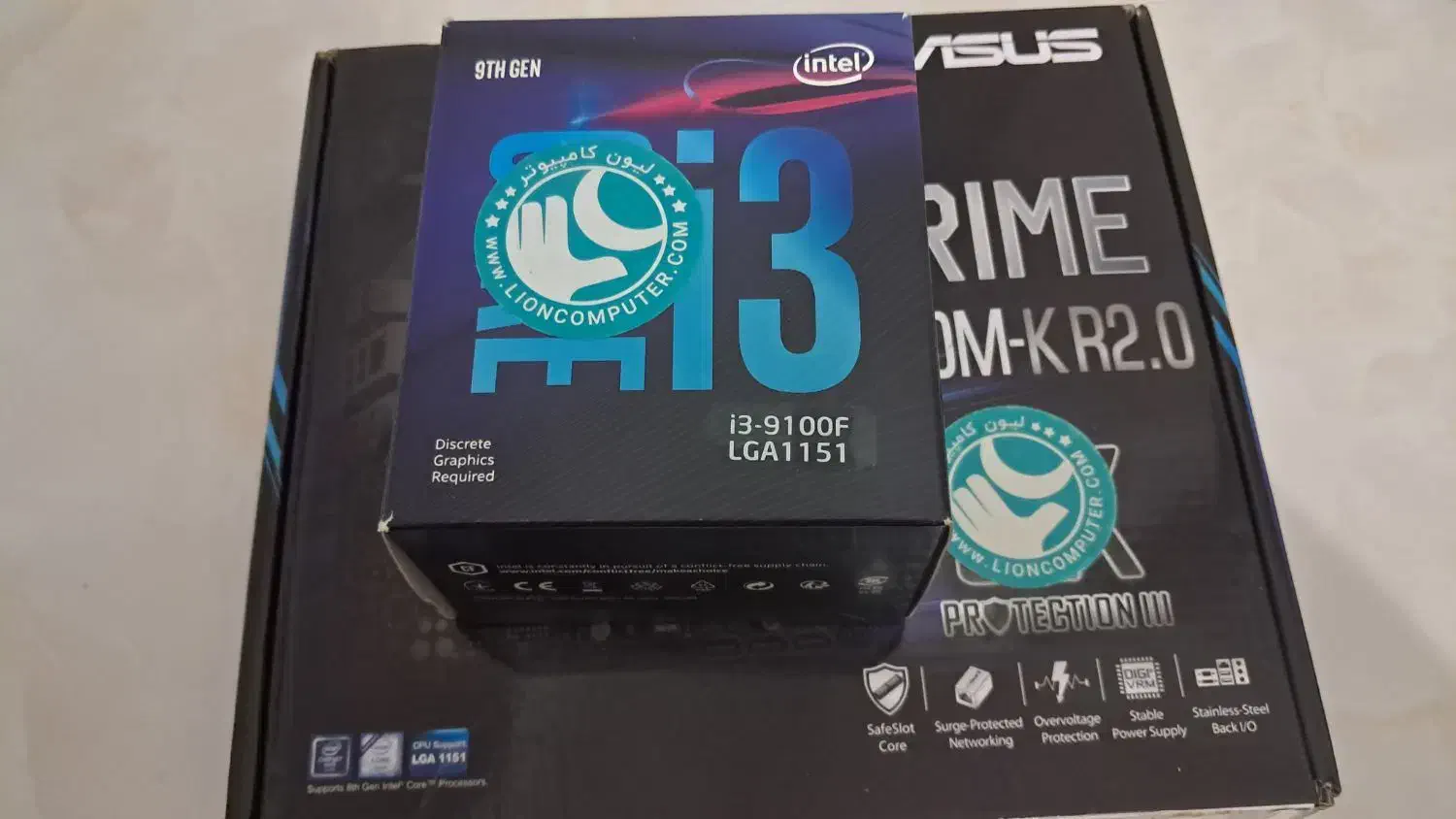 باندل H310M و i3 9100F|قطعات و لوازم جانبی رایانه|ملارد, |دیوار