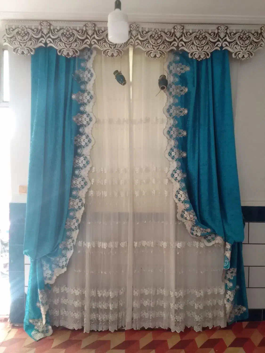 پرده|پرده، رانر، رومیزی|شوشتر, |دیوار