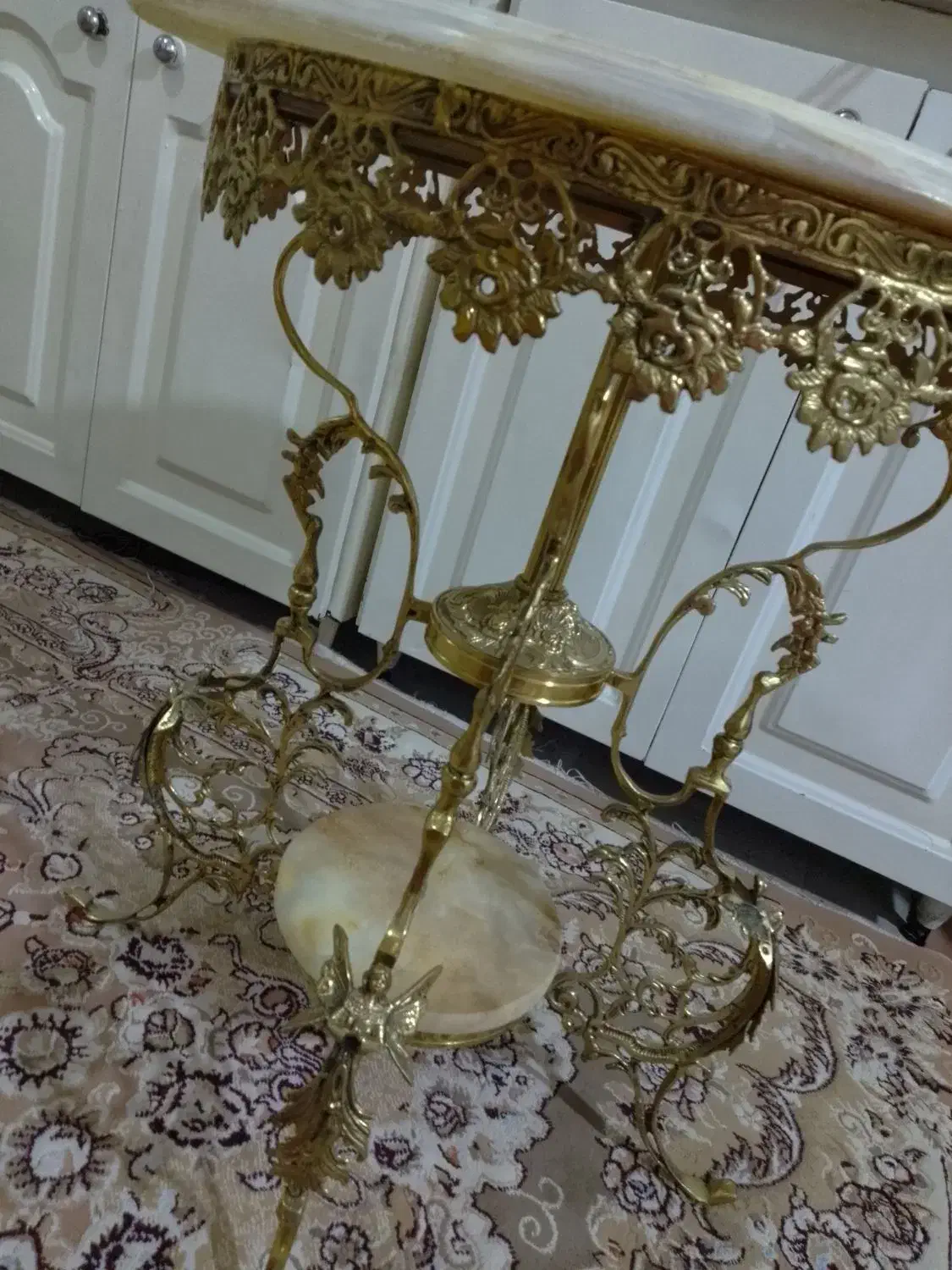 میز برنج|بوفه، ویترین، کنسول|قرچک, محمد آباد|دیوار