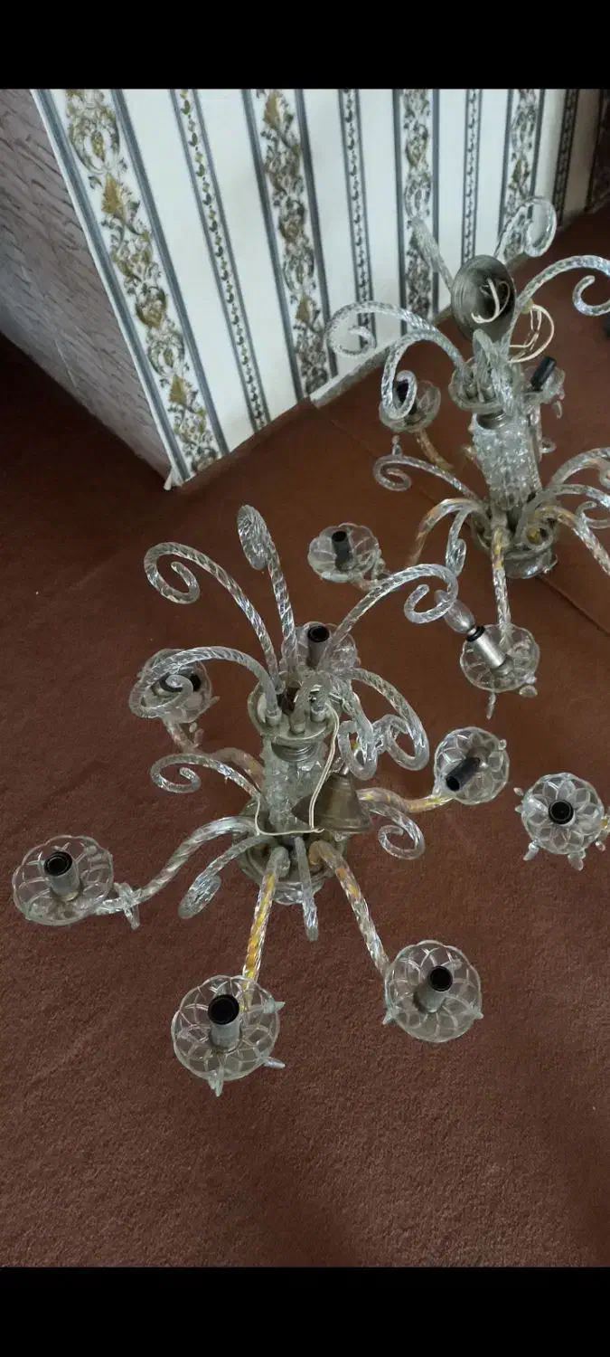 لوسترباکارات|لوستر و چراغ آویز|بروجرد, |دیوار